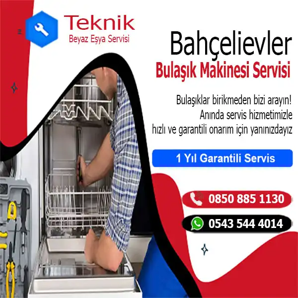 Bahçelievler bulaşık makinesi servisi