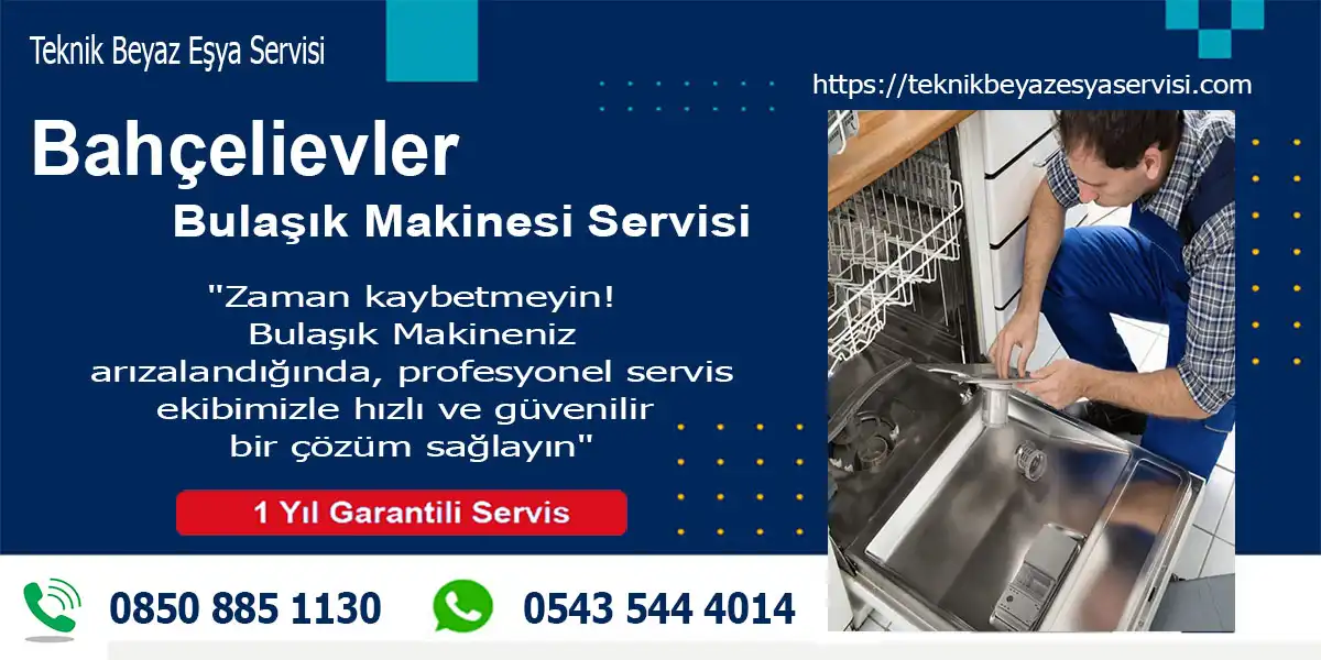 Bahçelievler bulaşık makinesi tamircisi
