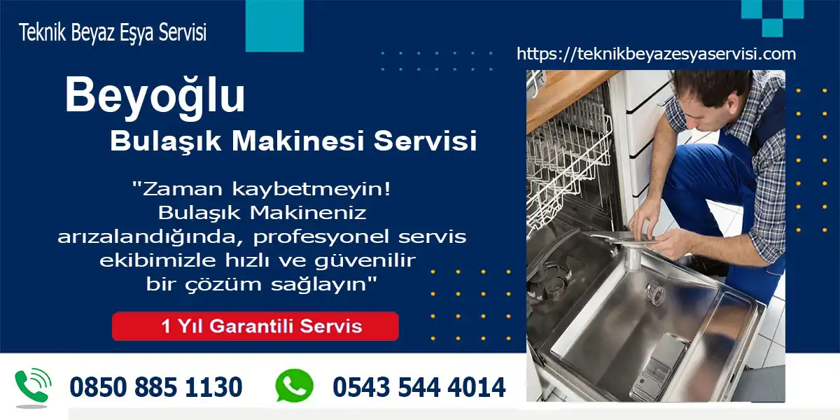 Beyoğlu bulaşık makinesi tamircisi