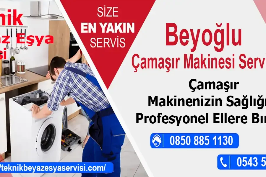 Beyoğlu çamaşır makinesi servisi