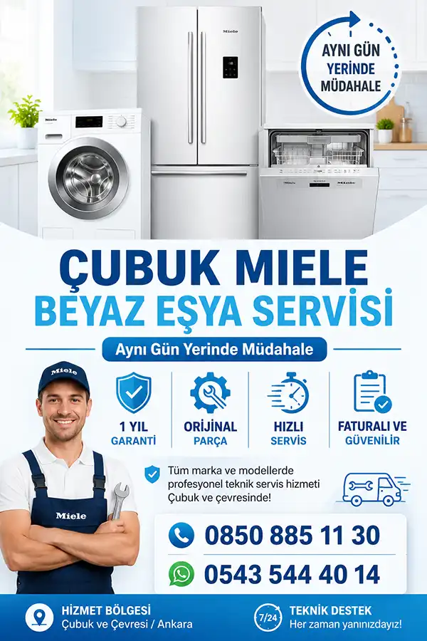 Çubuk Miele Buzdolabı Servisi