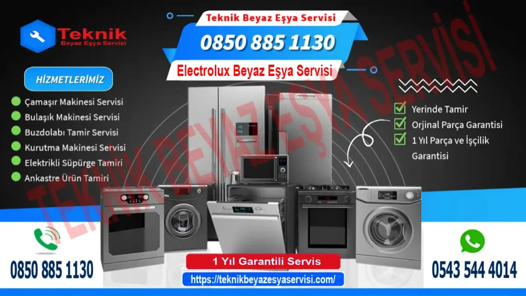 Electrolux beyaz eşya servisi