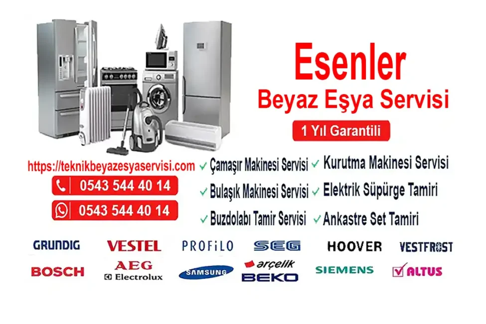Esenler beyaz eşya tamircisi
