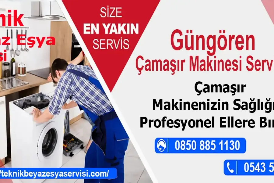 Güngören çamaşır makinesi servisi