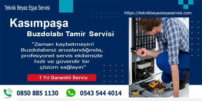 Kasımpaşa buzdolabı tamir servisi