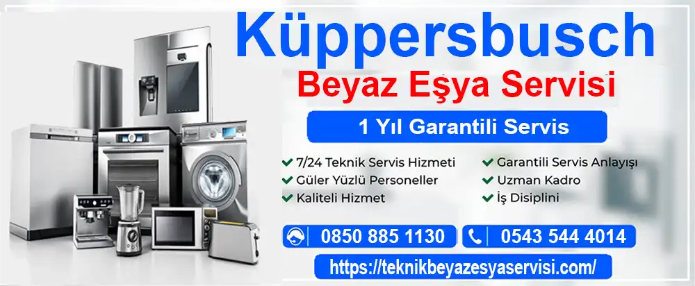 Küppersbusch bulaşık makine servisi