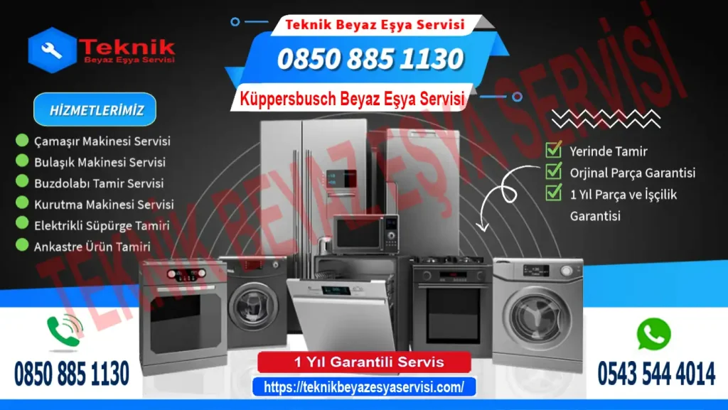 Küppersbusch bulaşık makine tamircisi