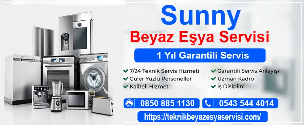 Sunny bulaşık makine servisi