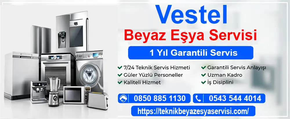Vestel çamaşır makine servisi