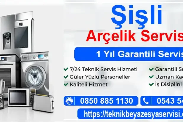 arcelik servisi sisli