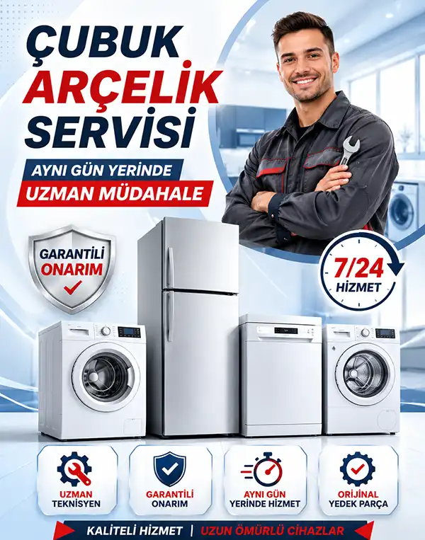 çubuk arçelik servisi
